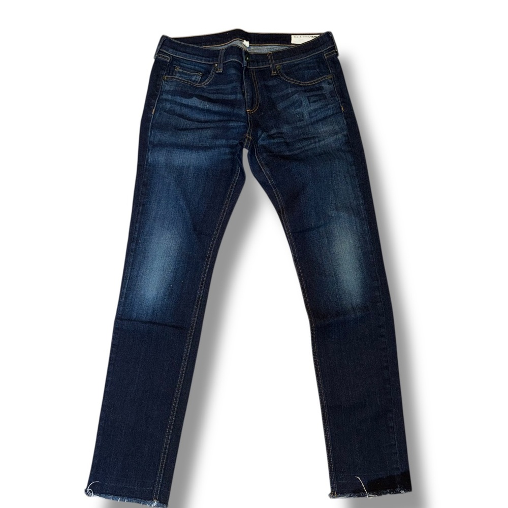 Rag & Bone DRE Slim Boyfriend dark wash jeans